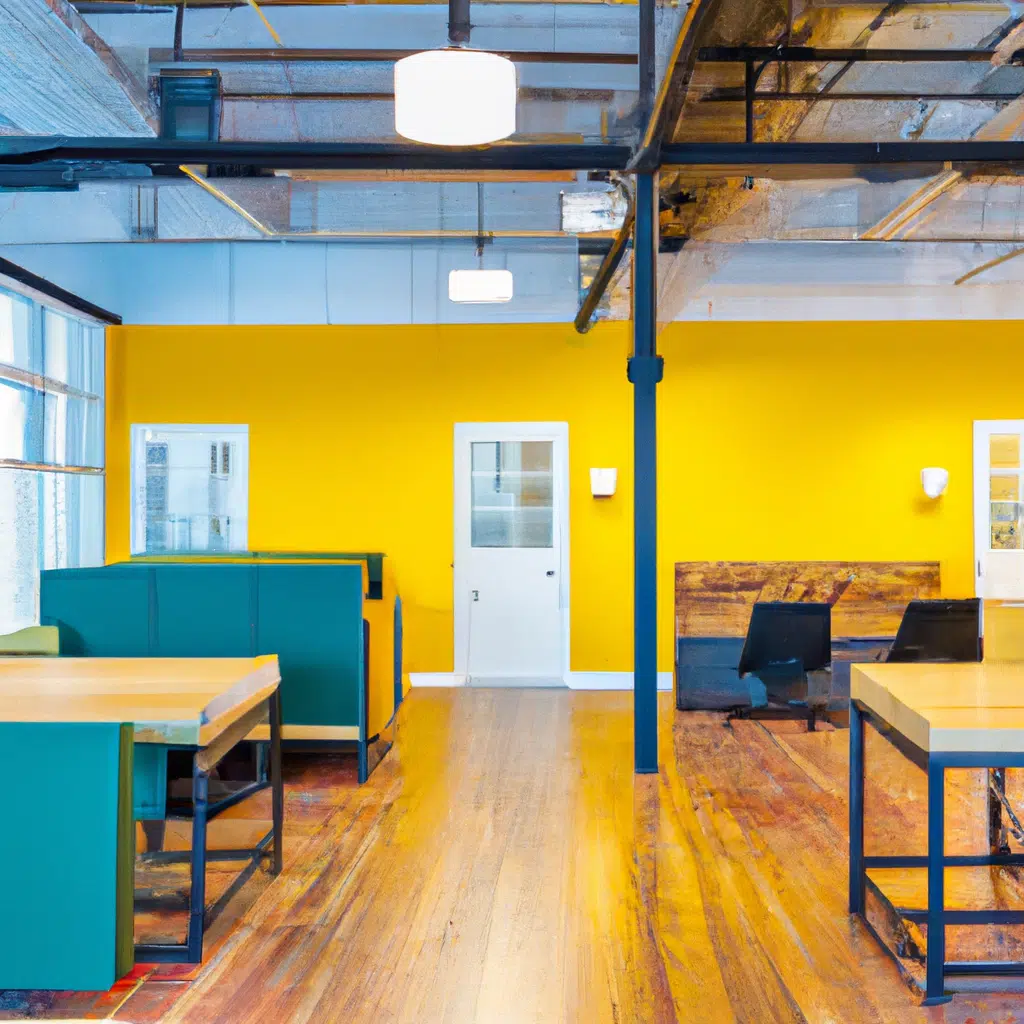Creative ways to use color in your office renovation